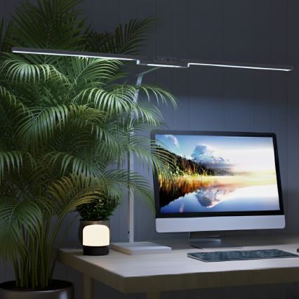 Brilagi - Lampă de birou LED tactilă reglabilă VARIO LED/24W/230V 3000-6500K CRI 92 albă