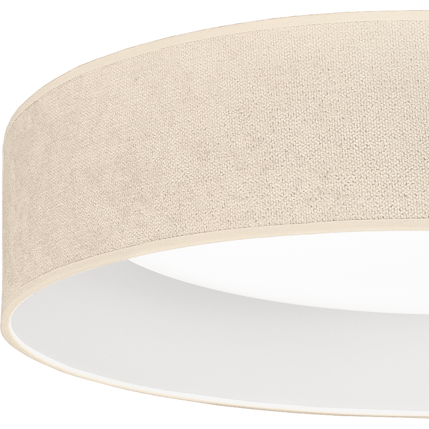 Brilagi - Plafonieră LED dimabilă VELVET SMART VARI LED/36W/230V 3000-6500K Ø 55 cm crem + telecomandă
