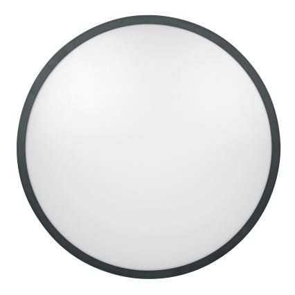 Brilagi - Plafonieră LED pentru baie ZENNA LED/18W/230V diam. 29,5 cm IP44 antracit