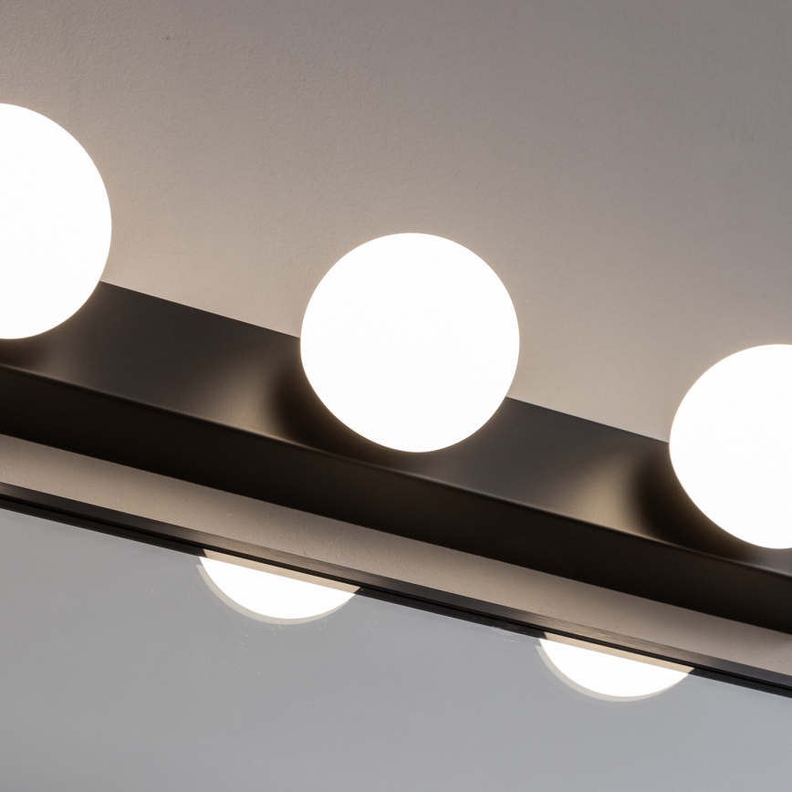 Brilagi - Iluminare LED pentru oglindă de baie HOLLYWOOD, 3xLED/3W/230V, 39 cm, IP44, negru