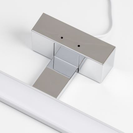 Brilagi - Iluminare LED 3-în-1 pentru oglindă de baie VESTRA LED/8W/230V 40 cm IP44 crom lucios