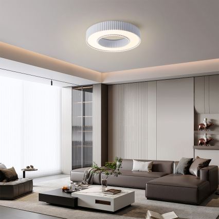 Brilagi - Plafonieră LED cu reglare a intensității LUMIX 48W 230V 3000-6000K alb Ø50 cm + telecomandă