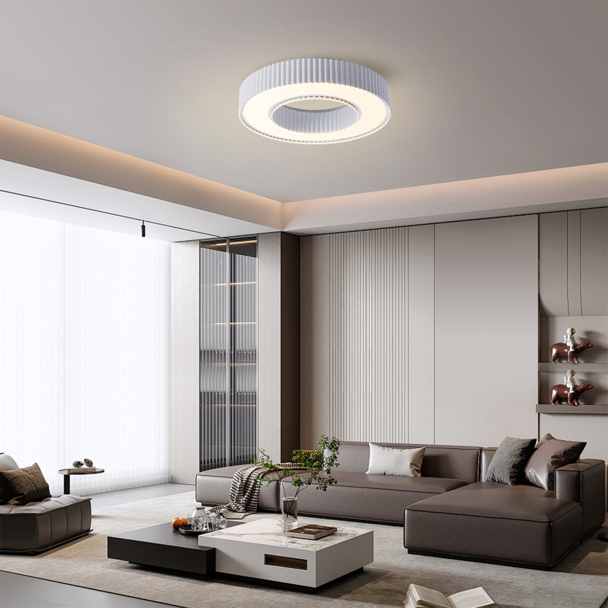 Brilagi - Plafonieră LED cu reglare a intensității LUMIX 48W 230V 3000-6000K alb Ø50 cm + telecomandă
