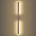 Brilagi LUNA - Aplică LED de exterior, 24W, 230V, 3000K, IP65, 100 cm, maro, CRI 90
