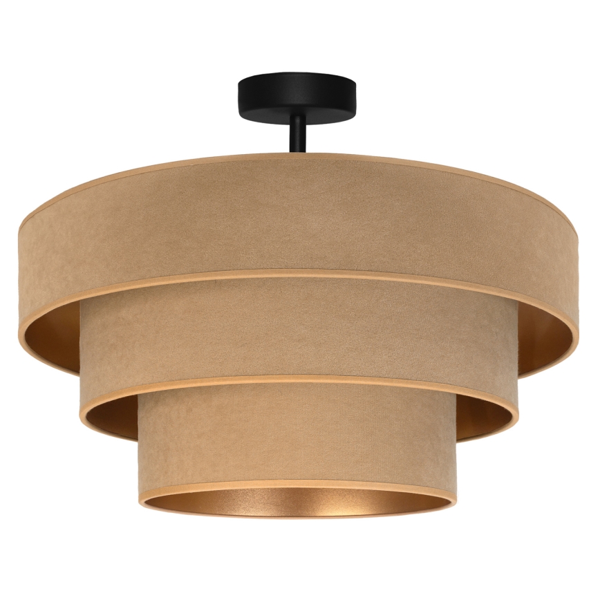 Brilagi - LUNETA, lustră aplicată 1xE27/60W/230V, Ø 40 cm, bej/auriu