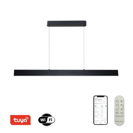 Brilagi - Candelabru LED reglabil pe cablu SLEEKLINE SMART LED/40W/230V 3000-6000K Wi-Fi Tuya negru + telecomandă