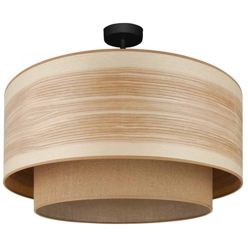 Brilagi - Candelabru montat pe tavan MONTANA BOHO 1xE27/15W/230V diametru 60 cm maro