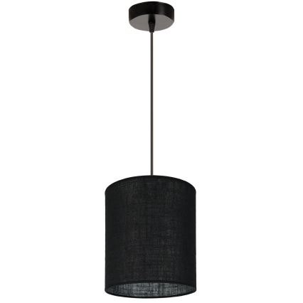 Brilagi - Candelabru suspendat pe cablu TUBES 1xE27/15W/230V diam. 20 cm negru