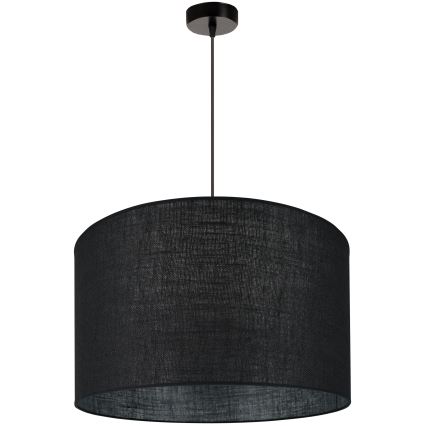 Brilagi - Candelabru suspendat pe cablu TUBES ROLLER 1xE27/15W/230V diametru 50 cm negru