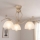 Brilagi - Lustră aplicată ANTICO MODERN 3xE27/60W/230V, bej