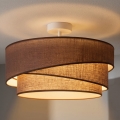 Brilagi - Lustră aplicată ARROW, 1 x E27, 60 W, 230 V, Ø 45 cm, maro