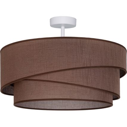 Brilagi - Lustră aplicată ARROW, 1 x E27, 60 W, 230 V, Ø 45 cm, maro