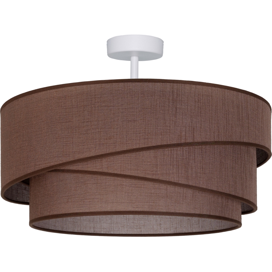 Brilagi - Lustră aplicată ARROW, 1 x E27, 60 W, 230 V, Ø 45 cm, maro