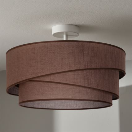 Brilagi - Lustră aplicată ARROW, 1 x E27, 60 W, 230 V, Ø 45 cm, maro
