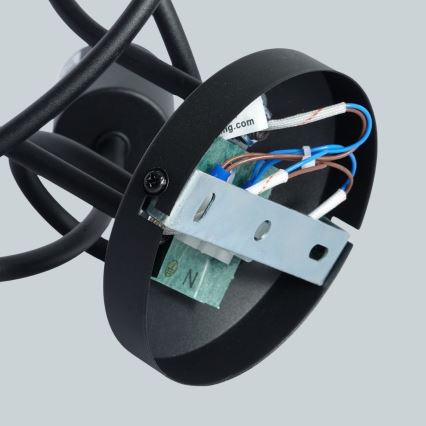 Brilagi - Lustră aplicată CAGE 3xE14/40W/230V