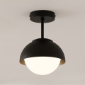 BRILAGI - Lustră aplicată COSMO 1xE27/60W/230V neagră