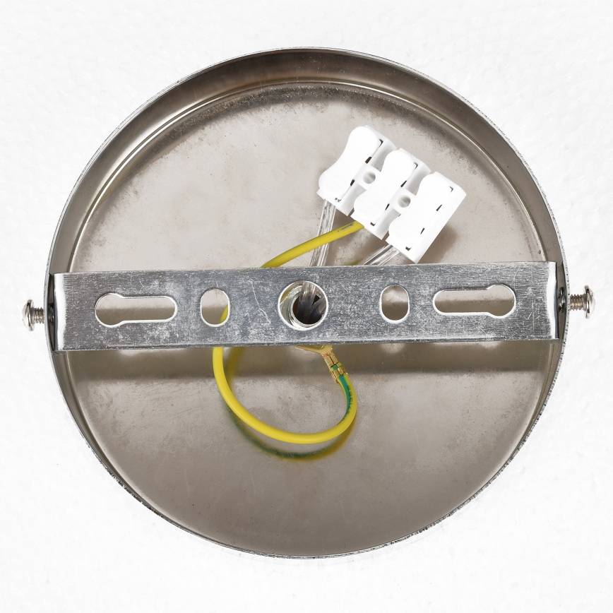 Brilagi - Lustră aplicată ECLIPSE, 5 x E14, 10W, 230V, Ø 38 cm, argintie