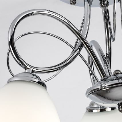 Brilagi - Lustră aplicată FRED 3xE27/60W/230V, Ø 59 cm, crom lucios