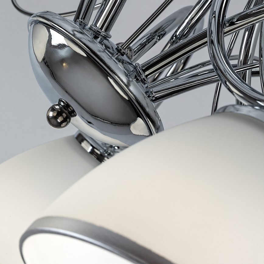 Brilagi - Lustră aplicată FRED 5xE27/60W/230V Ø 59 cm crom lucios