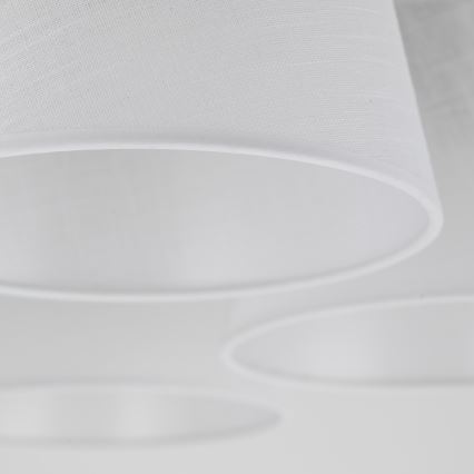 Brilagi - Lustră aplicată LATTE 5xE27/15W/230V pin/alb