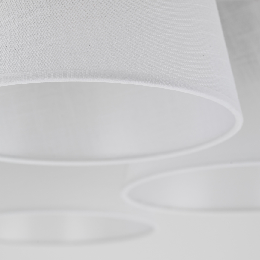 Brilagi - Lustră aplicată LATTE 5xE27/15W/230V pin/alb