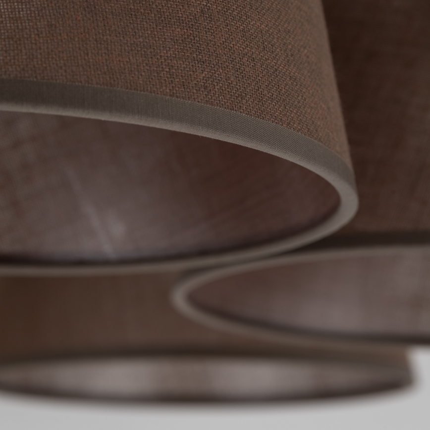 Brilagi - Lustră aplicată LATTE 5xE27/15W/230V pin/maro