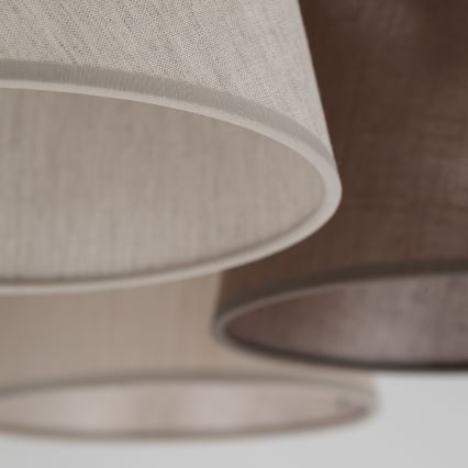 Brilagi - Lustră aplicată LATTE 5xE27/15W/230V pin/mix