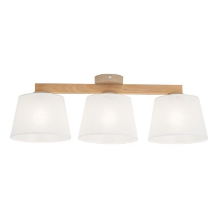 Brilagi - Lustră aplicată LATTE SABIA 3xE27/15W/230V pin/alb