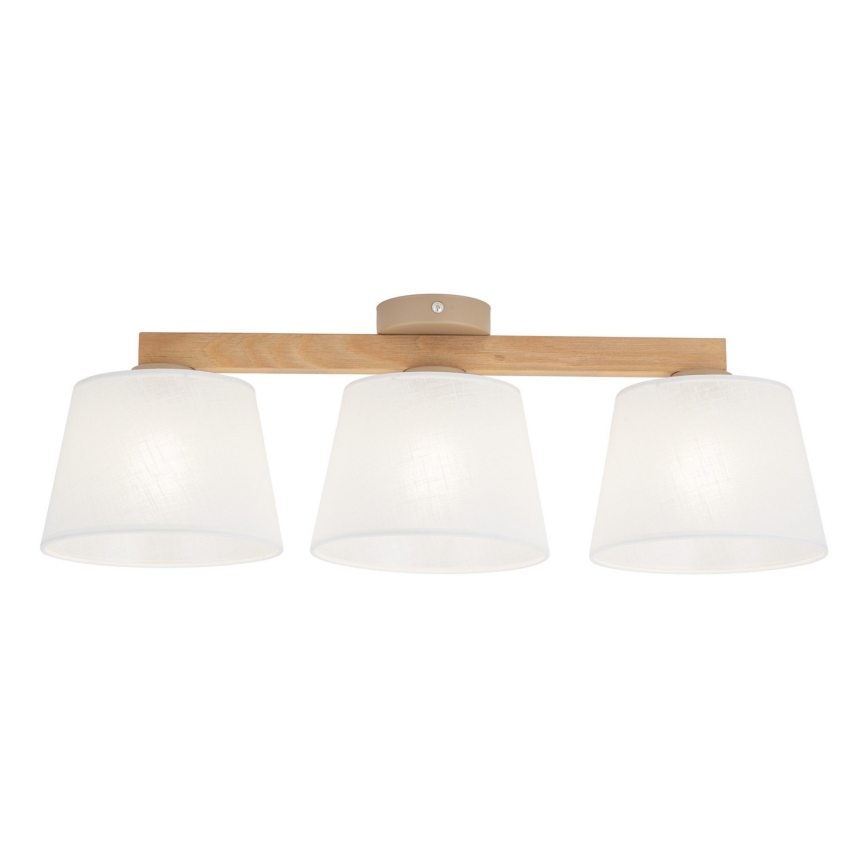 Brilagi - Lustră aplicată LATTE SABIA 3xE27/15W/230V pin/alb