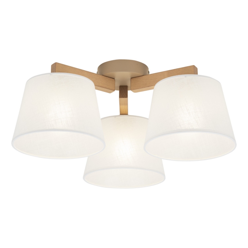 Brilagi - Lustra aplicată LATTE SABIA 3xE27/15W/230V pin/alb