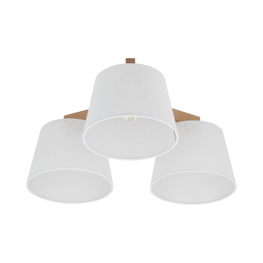 Brilagi - Lustra aplicată LATTE SABIA 3xE27/15W/230V pin/alb