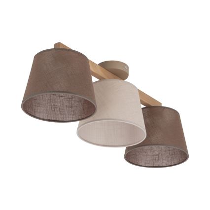 Brilagi - Lustră aplicată LATTE SABIA 3xE27/15W/230V pin/mix