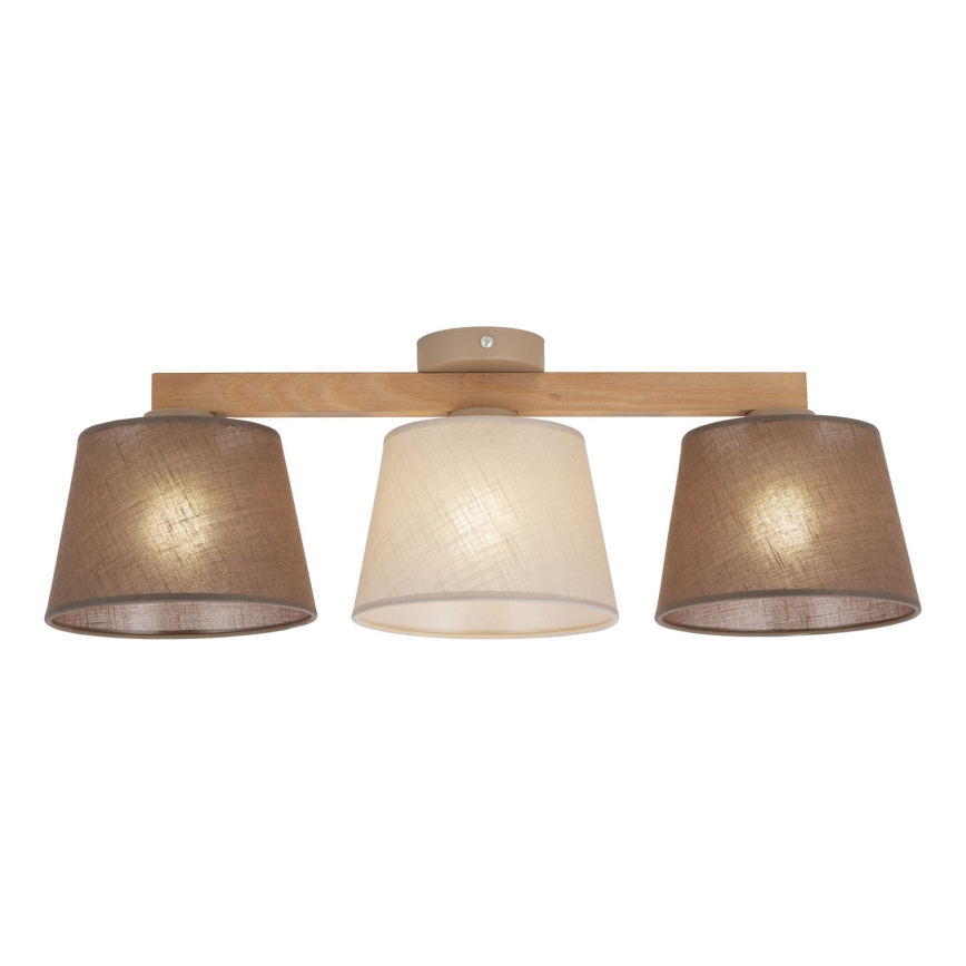 Brilagi - Lustră aplicată LATTE SABIA 3xE27/15W/230V pin/mix