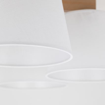 Brilagi - Lustră aplicată LATTE SABIA 5xE27/15W/230V pin/alb