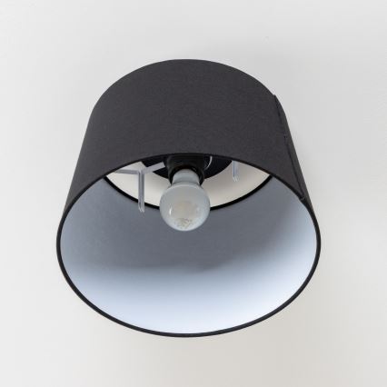 Brilagi - Lustră aplicată LED CERIA, 1xE27/40W/230V, Ø 30 cm, negru