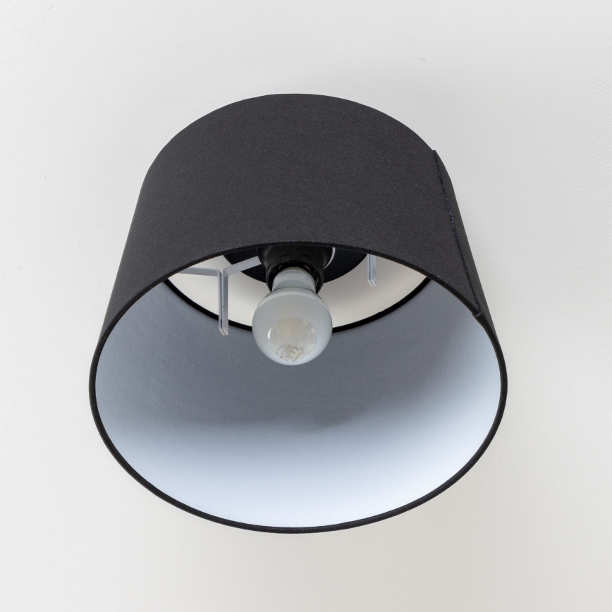 Brilagi - Lustră aplicată LED CERIA, 1xE27/40W/230V, Ø 30 cm, negru