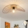 Brilagi - Lustră aplicată LED CERIA WIRE, 1xE27/40W/230V, 40x56 cm, bronz/stejar