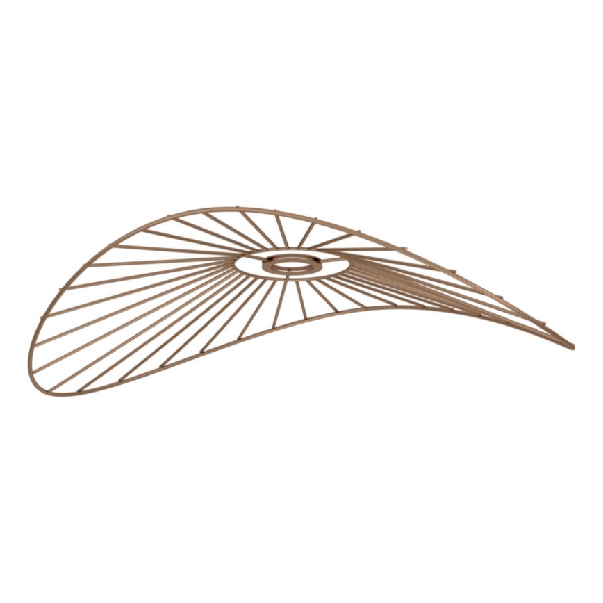Brilagi - Lustră aplicată LED CERIA WIRE, 1xE27/40W/230V, 40x56 cm, bronz/stejar