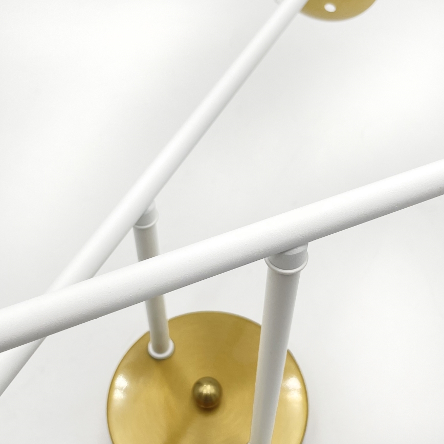 Brilagi - Lustră aplicată MALIVA, 4xE14/15W/230V, auriu/alb