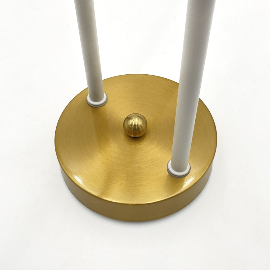 Brilagi - Lustră aplicată MALIVA, 4xE14/15W/230V, auriu/alb