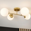 Brilagi - Lustră aplicată MALONY 4xE14/20W/230V aurie