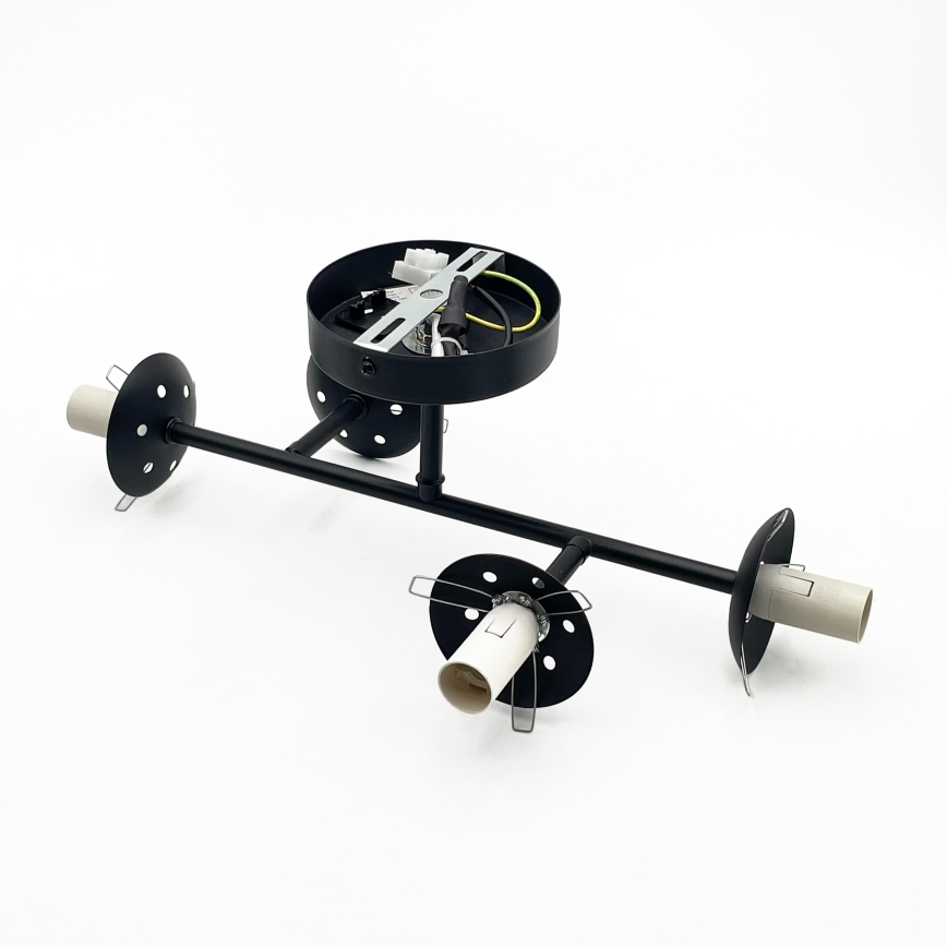 Brilagi - Lustră aplicată MALONY 4xE14/20W/230V neagră