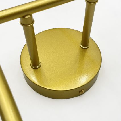 Brilagi - Lustră aplicată MALONY, 6xE14/20W/230V, aurie