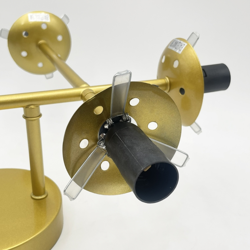 Brilagi - Lustră aplicată MALONY, 6xE14/20W/230V, aurie