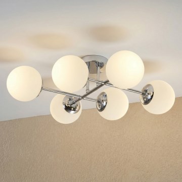 Brilagi - Lustră aplicată MALONY 6xE14/20W/230V crom lucios