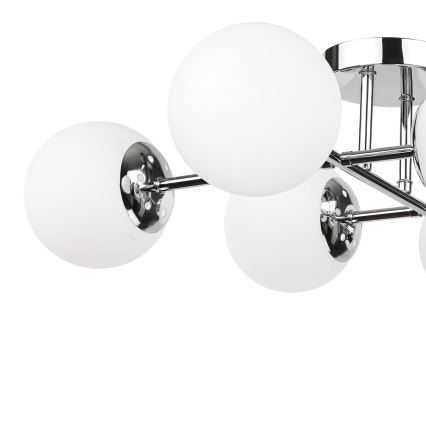 Brilagi - Lustră aplicată MALONY 6xE14/20W/230V crom lucios