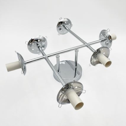 Brilagi - Lustră aplicată MALONY 6xE14/20W/230V crom lucios
