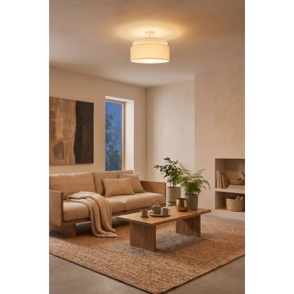 Brilagi - Lustră aplicată PADOVA, 1 x E27, 60 W, 230 V, Ø 40 cm, crem