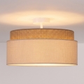 Brilagi - Lustră aplicată PADOVA 1xE27/60W/230V Ø 40 cm bej