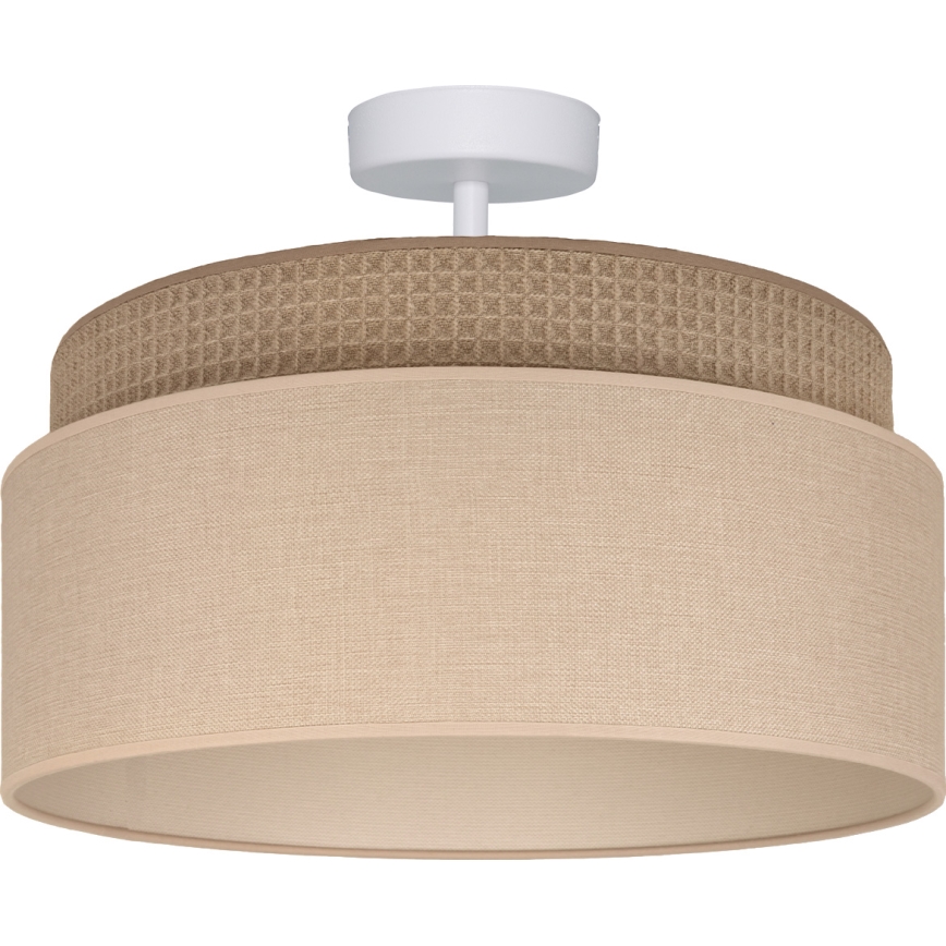 Brilagi - Lustră aplicată PADOVA 1xE27/60W/230V Ø 40 cm bej